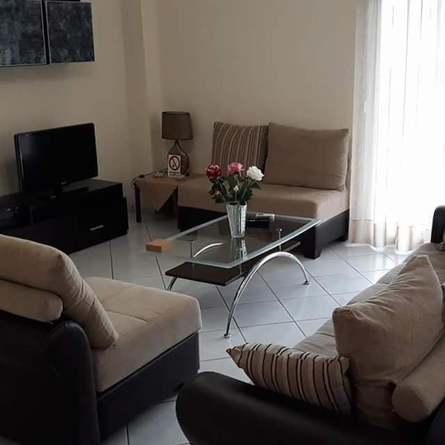 Stathoris Deluxe Apartment Néa Péramos المظهر الخارجي الصورة